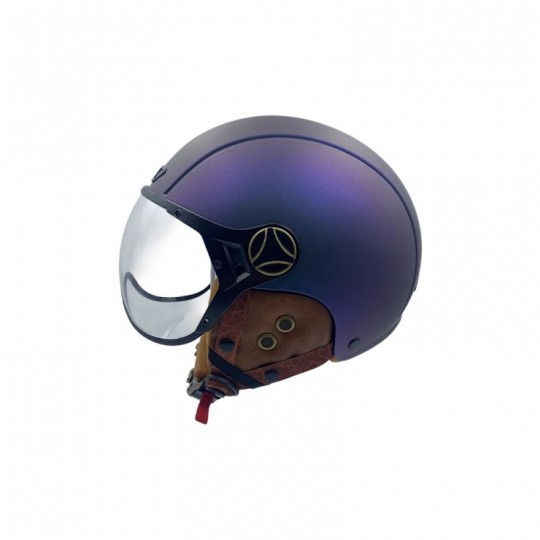 Casque JET FRV bleu mat...