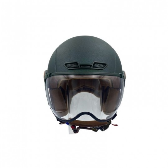 Casque JET FRV vert mat...