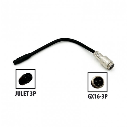 Adaptateur GX16-3P vers...