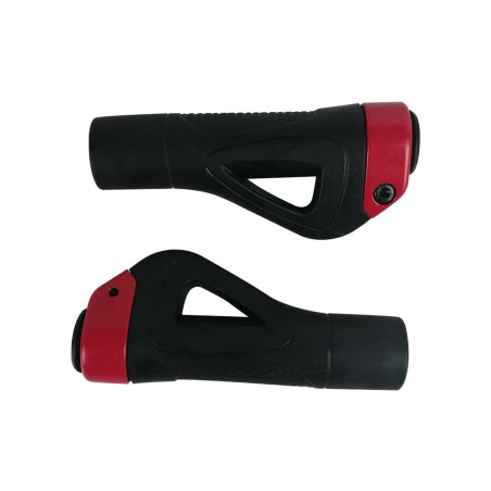 Poignée ergonomique V2 par paire - Embout Rouge (toute gamme Z)