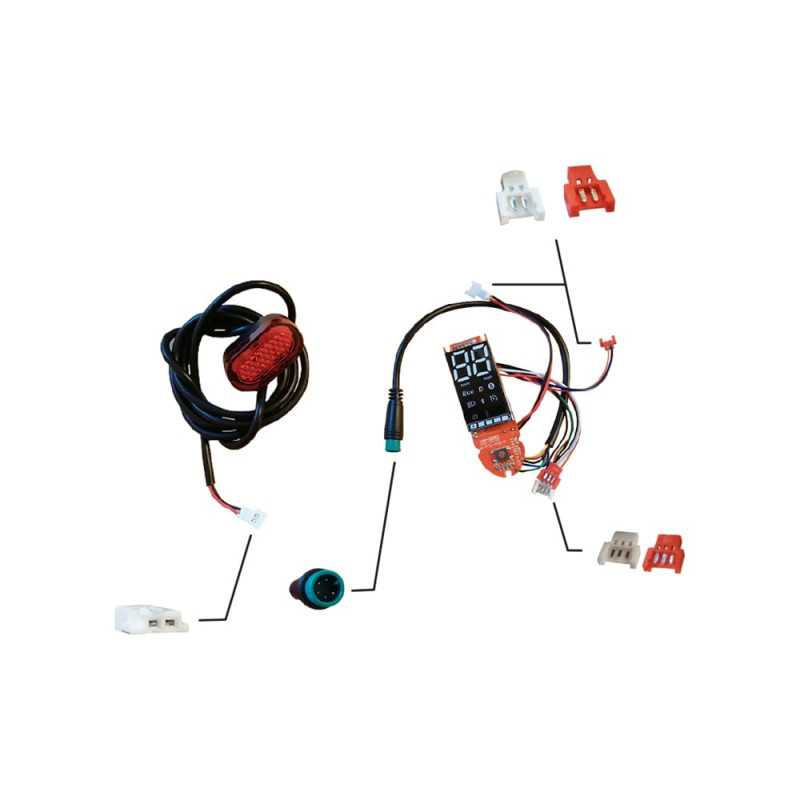 Kit contrôleur et accessoires pour copies Xiaomi (Aovo Miscooter, Zwheel)