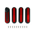 Caches Xiaomi Pro2 Mi3 x4 pcs (Rouge)