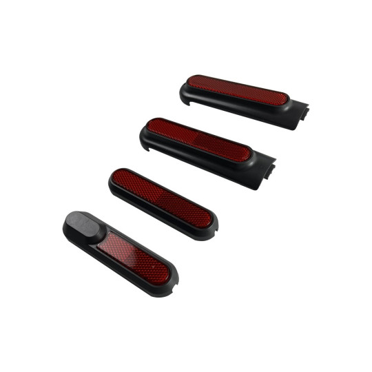 Cache vis plastique réflecteurs rouge Mi4 pro x4 pcs