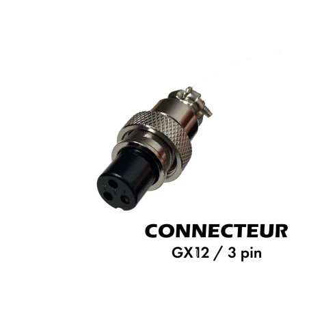Chargeur 52V-58.8V / 2A (connecteur GX12-3p)