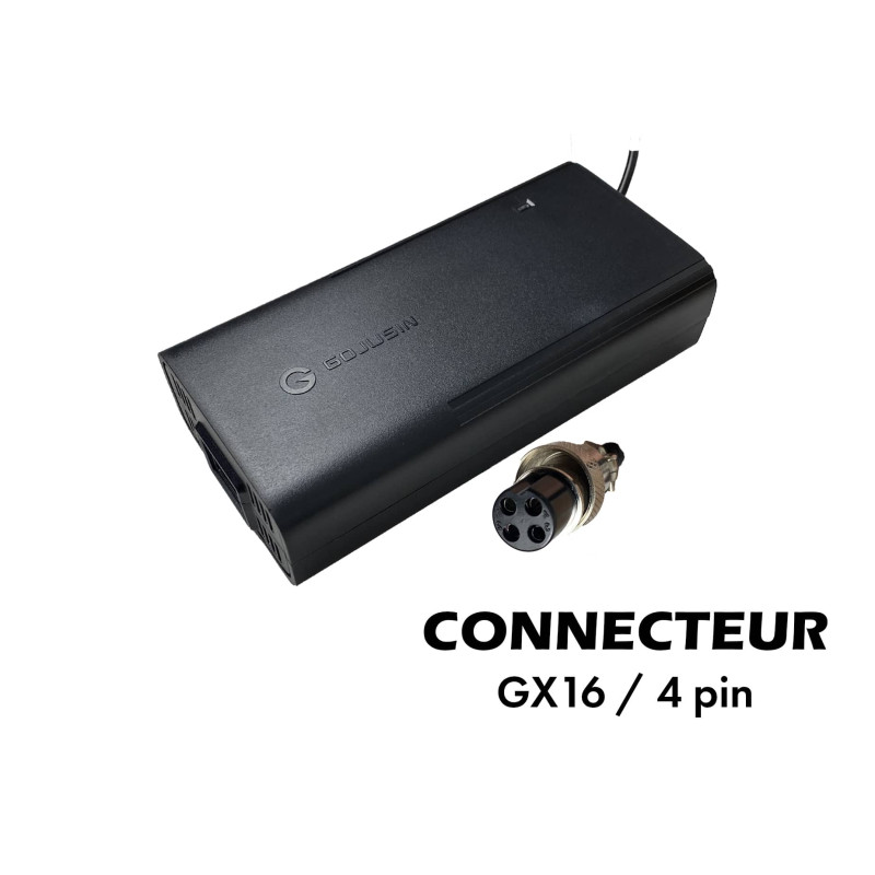 Chargeur 72V-84V / 2A (connecteur GX16-4p)