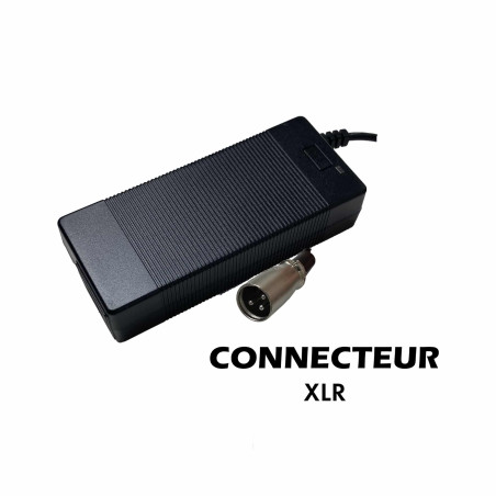 Chargeur 48V-54.6V / 2A (connecteur XLR)