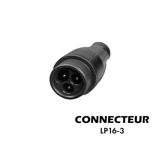 Chargeur 48V / 54.6V / 2A (connecteur LP16-3)